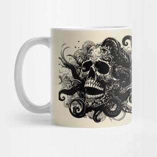 kraken skull Mug